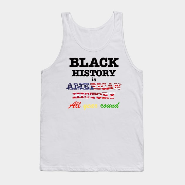 Black History Tank Top by Swift Art